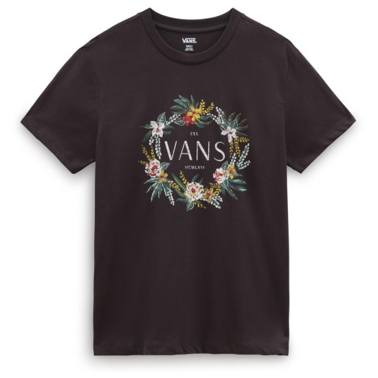 Vans Γυναικεία κοντομάνικη μπλούζα Wreath Of Flowers BFF-B